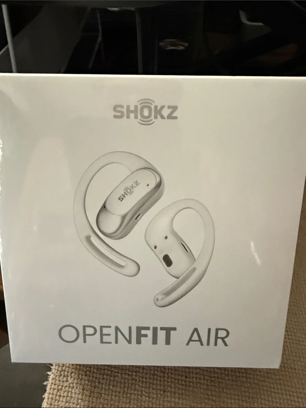 Shokz OpenFit Air Bone Conduction Headset - White